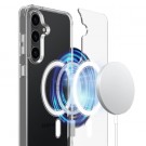 Tech-Flex TPU Deksel for Samsung Galaxy S25 5G MagSafe Gjennomsiktig thumbnail