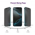 Enkay Hat-Prince Herdet Glass Privacy skjermbeskytter iPhone 17 pro thumbnail