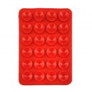 Mobilholder med sugekopper Rød thumbnail