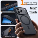 XDcase Frosted Deksel iPhone 18 Pro Max MagSafe - Svart thumbnail