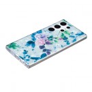 Fashion TPU Deksel for Samsung Galaxy S22 Ultra 5G - Blomster thumbnail