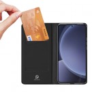 Dux Ducis Skin Pro Series Flip deksel Samsung Galaxy S25 5G svart thumbnail
