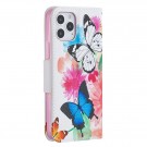 Lommebok deksel til iPhone 12/12 Pro - Butterfly thumbnail