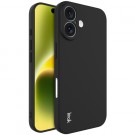 IMAK TPU Deksel for iPhone 16 svart thumbnail