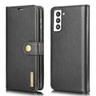 DG.Ming 2-i-1 Lommebok-deksel I Lær Samsung Galaxy S21+ plus 5G svart thumbnail