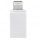 Adapter Micro USB til 8 Pin hvit thumbnail
