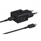 Samsung hurtiglader GaN USB-C Vegglader & USB-C Kabel 25W - Svart thumbnail