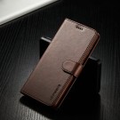 LC.IMEEKE Lommebok deksel for Samsung Galaxy S21+ plus 5G brun thumbnail