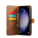 DG.Ming 2-i-1 Lommebok-deksel I Lær Samsung Galaxy S23 FE 5G brun thumbnail