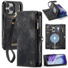 CaseMe 2-i-1 Lommebok deksel iPhone 18 Pro Max svart thumbnail