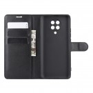 Lommebok deksel til Xiaomi Poco F2 Pro svart thumbnail