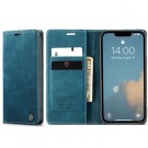 CaseMe flip Retro deksel for iPhone 16e Blå thumbnail