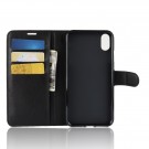 Lommebok deksel for iPhone XR svart thumbnail