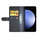 Lommebok deksel ekte Lær for Samsung Galaxy S23 FE 5G svart thumbnail