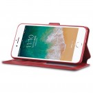 Azns Lommebok deksel for iPhone 7 Plus/8 Plus rød thumbnail