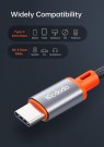 Mcdodo Type USB-C / 3.5mm Stereo AUX Lydkabel svart thumbnail