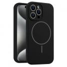 Tech-Flex silikon Deksel for iPhone 15 Pro MagSafe svart thumbnail