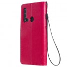 Lommebok deksel for Huawei P20 lite mønster Rose rød thumbnail