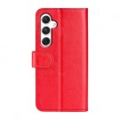 Lommebok deksel Premium for Samsung Galaxy S24+ Plus 5G rød thumbnail