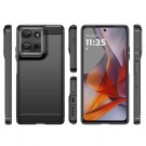 Tech-Flex TPU Deksel Carbon Motorola Moto G75 5G svart thumbnail