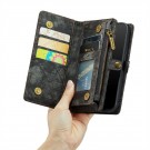 CaseMe 2-i-1 Lommebok deksel iPhone 12/12 Pro svart thumbnail