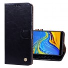 Lommebok deksel for Samsung Galaxy A9 (2018) svart thumbnail