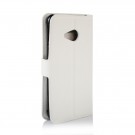 Lommebok deksel for HTC U Play hvit thumbnail
