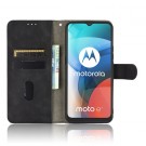 Lommebok deksel for Motorola Moto E7 svart thumbnail