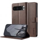 LC.IMEEKE Lommebok deksel for Google Pixel 9 Pro XL 5G brun thumbnail