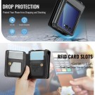 CaseMe Deksel med kortlomme Samsung Galaxy Flip 8 5G svart thumbnail