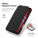 DUX DUCIS Skin X Pro Flip deksel iPhone 18 Pro Max MagSafe Svart thumbnail