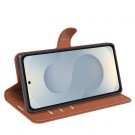 Lommebok deksel for Samsung Galaxy S25 Edge 5G brun thumbnail
