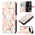 Lommebok deksel for Google Pixel 9/9 Pro 5G - Marmor mønster thumbnail