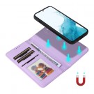 BETOPNICE 2-i-1 Lommebok deksel Samsung Galaxy S22 5G lys lilla thumbnail