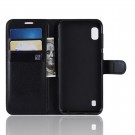 Lommebok deksel for Samsung Galaxy A10 svart thumbnail