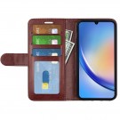 Lommebok deksel Premium for Samsung Galaxy A35 5G brun thumbnail