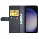 Lommebok deksel ekte Lær for Samsung Galaxy S24 Ultra 5G svart thumbnail