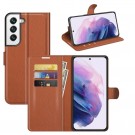 Lommebok deksel for Samsung Galaxy S22 5G brun thumbnail
