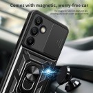 Tech-Flex TPU + PC Deksel med Ring Grep Samsung Galaxy S24 FE 5G svart thumbnail