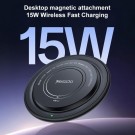 Yesido Magnetisk trådløs lader 15 W - Svart thumbnail