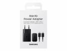 Samsung USB-C Vegglader & USB-C Kabel 15W - Svart thumbnail