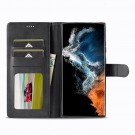 LC.IMEEKE Lommebok deksel for Samsung Galaxy S23 Ultra 5G svart thumbnail