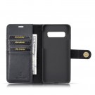 DG.Ming 2-i-1 Lommebok-deksel I Lær Samsung Galaxy S10 Plus svart thumbnail