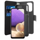 Puro 2-i-1 Magnetisk Lommebok-deksel Samsung Galaxy A33 5G Svart thumbnail