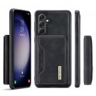 DG.Ming Deksel PC + Lær med kortlomme Samsung Galaxy S23 FE 5G svart thumbnail