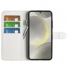 Lommebok deksel for Samsung Galaxy S24 FE 5G hvit thumbnail