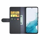 Lommebok deksel ekte Lær for Samsung Galaxy S23 FE 5G svart thumbnail