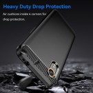 Tech-Flex TPU Deksel Carbon Samsung Galaxy Xcover 7 svart thumbnail