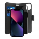 Puro 2-i-1 Magnetisk Lommebok-deksel iPhone 14 Plus svart thumbnail