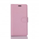 Lommebok deksel for Sony Xperia XA1 lys rosa thumbnail
